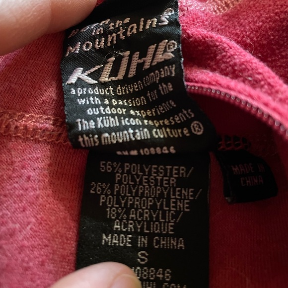 Kuhl Jacket Zip Up Hoodie Top Pink - Picture 4 of 8
